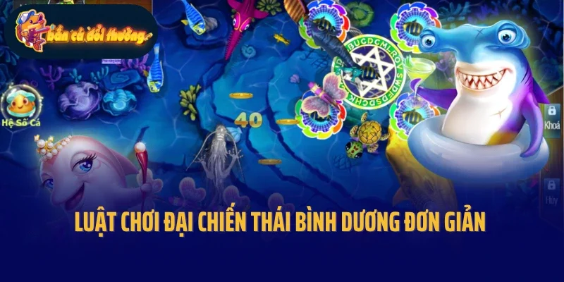Luật chơi Đại chiến Thái Bình Dương đơn giản