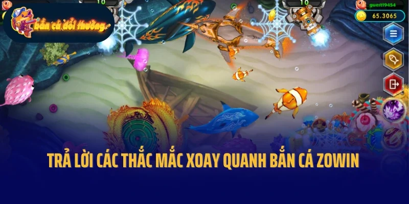 Trả lời các thắc mắc xoay quanh bắn cá Zowin